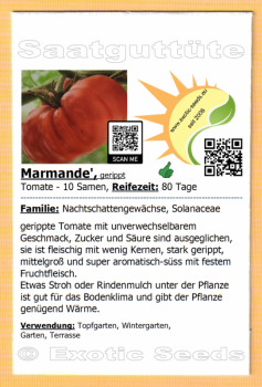 Tomate * Marmande * gerippt * Fleischtomate * 10 Samen